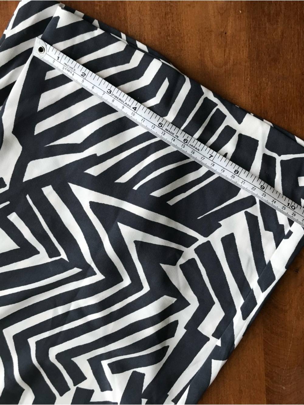 LOFT NWT Zebra Print Wide Leg Pants Black White High Rise Flowy Trousers M NEW - Picture 10 of 10